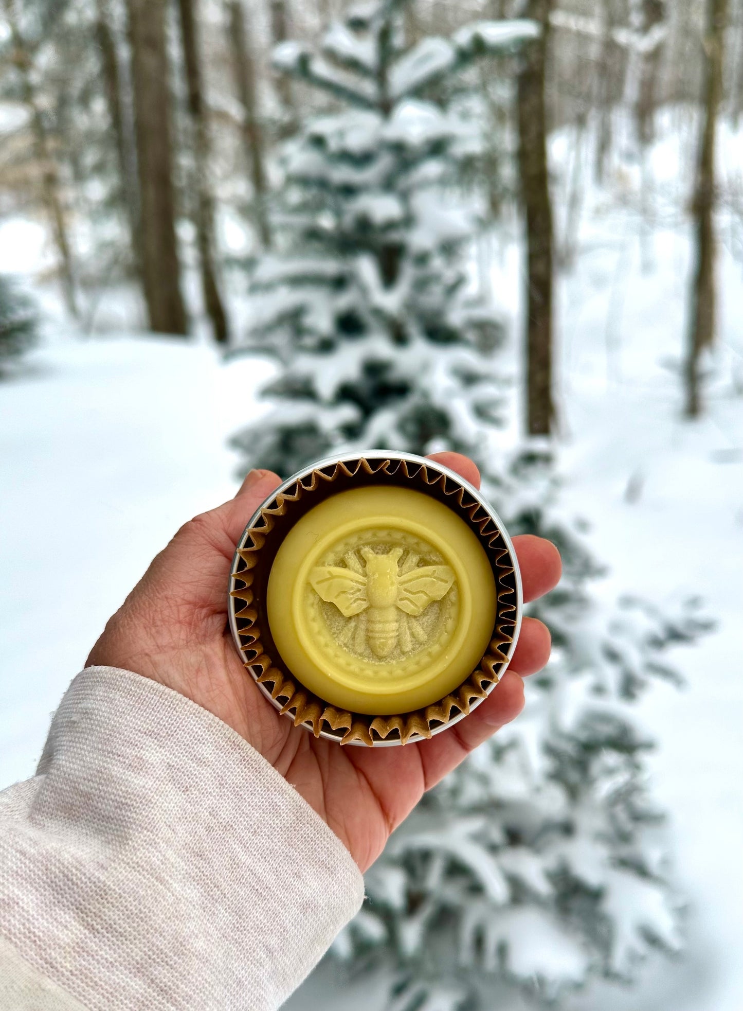 Golden Glow Calendula Solid Lotion Bar