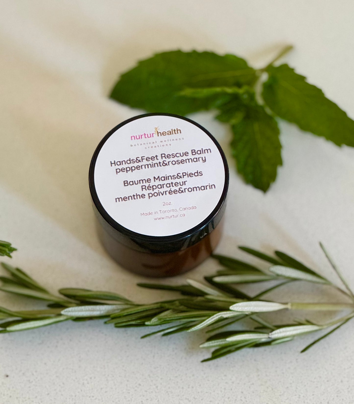 Hands and Feet Rescue Balm Peppermint&Rosemary