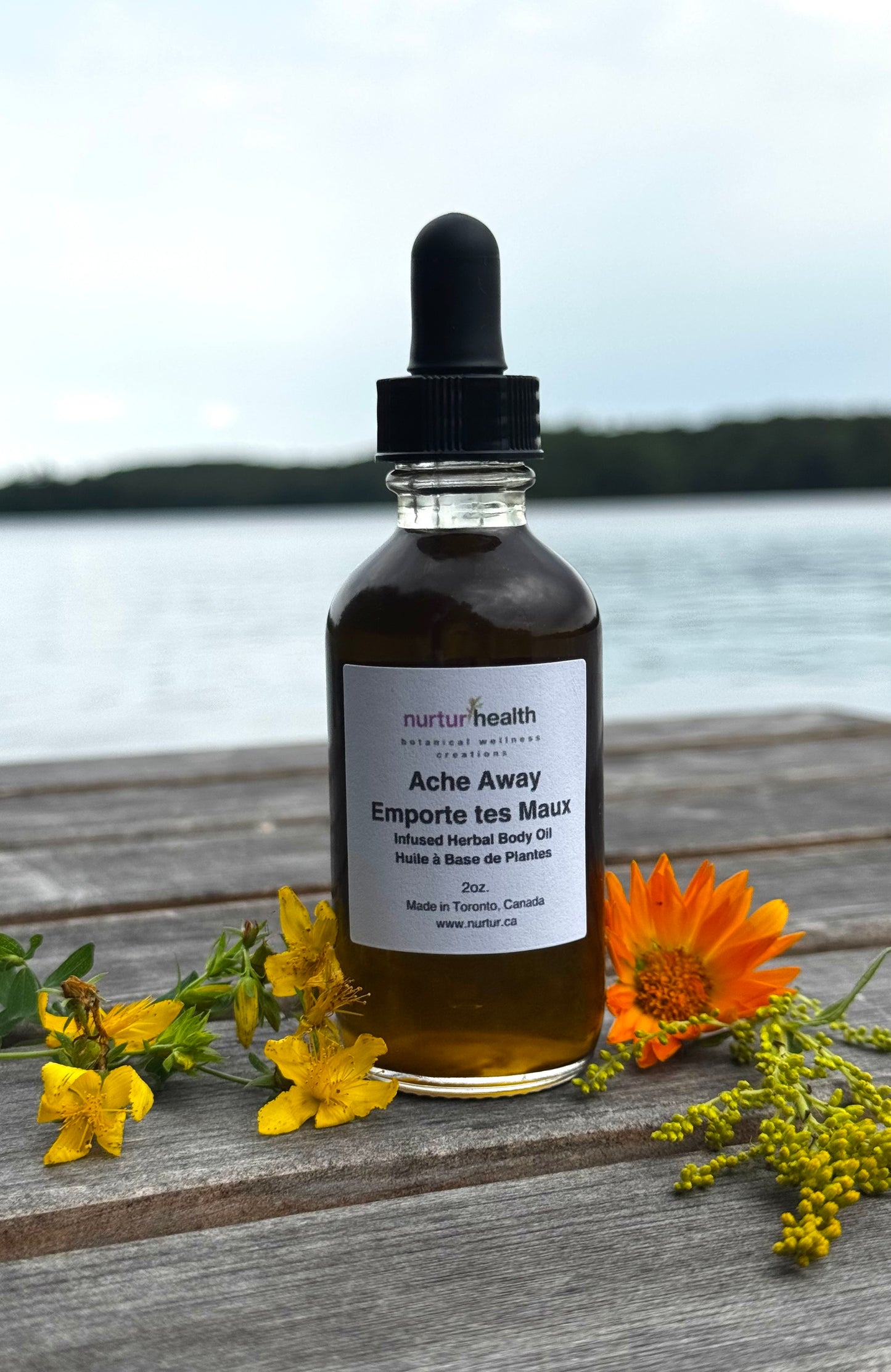 Ache Away Herbal Body Oil