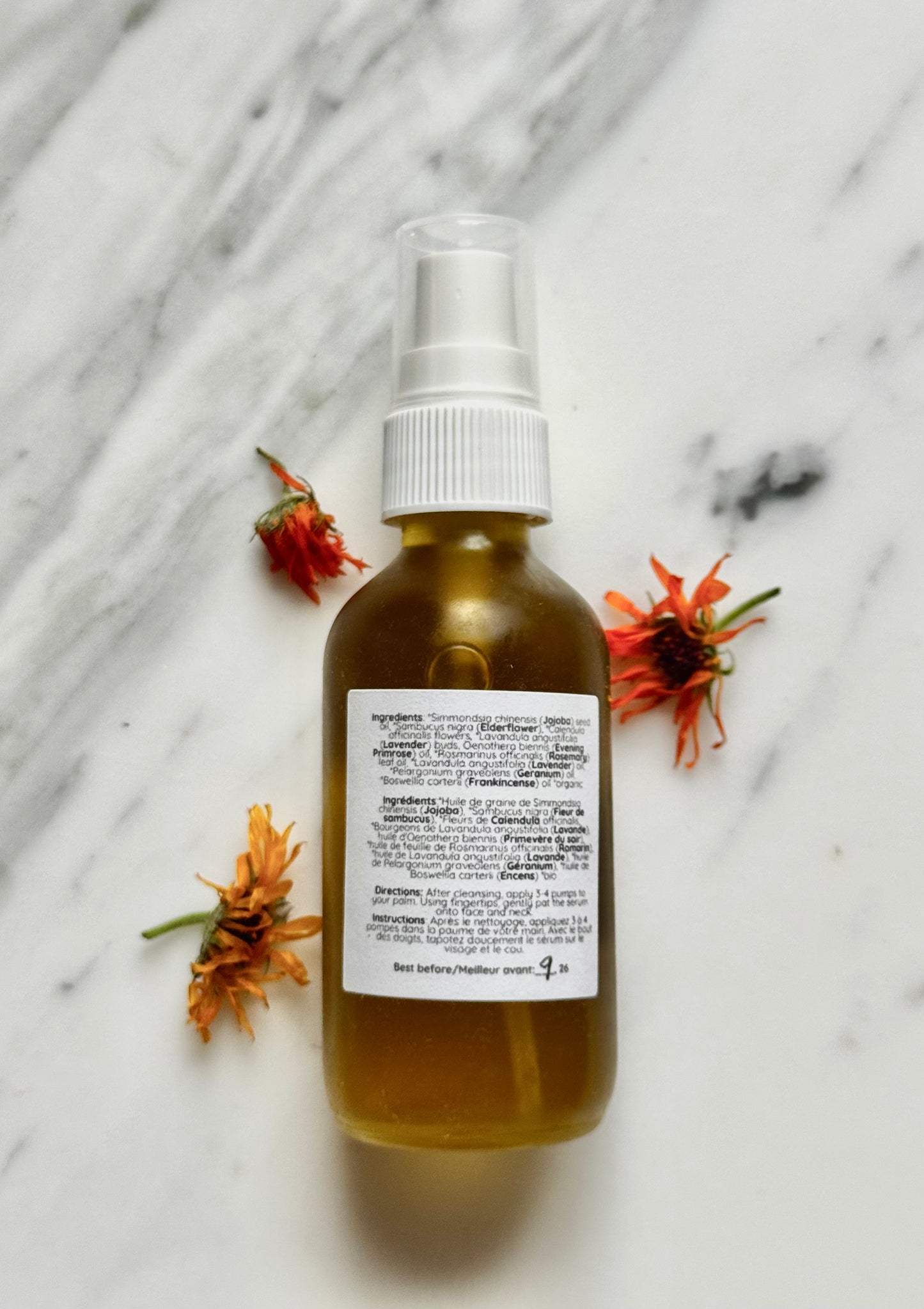 Replenish Face Serum Oil with Elderflower and Calendula