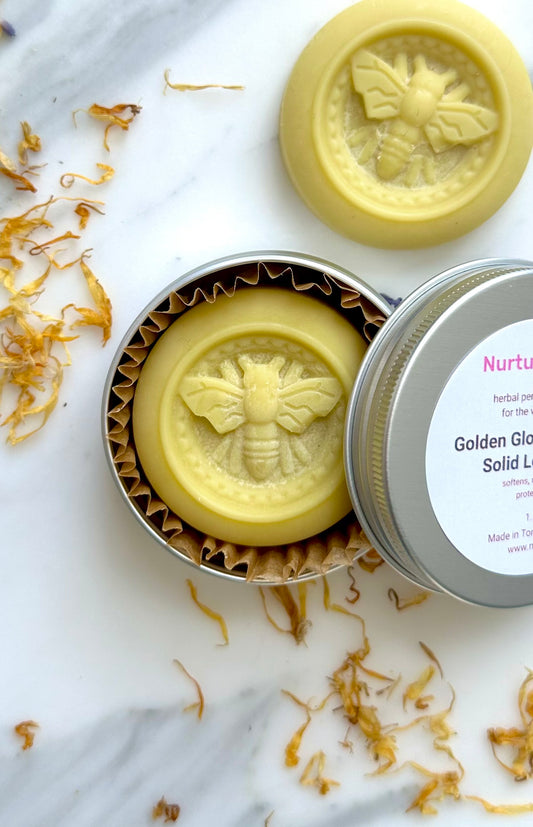 Golden Glow Calendula Solid Lotion Bar