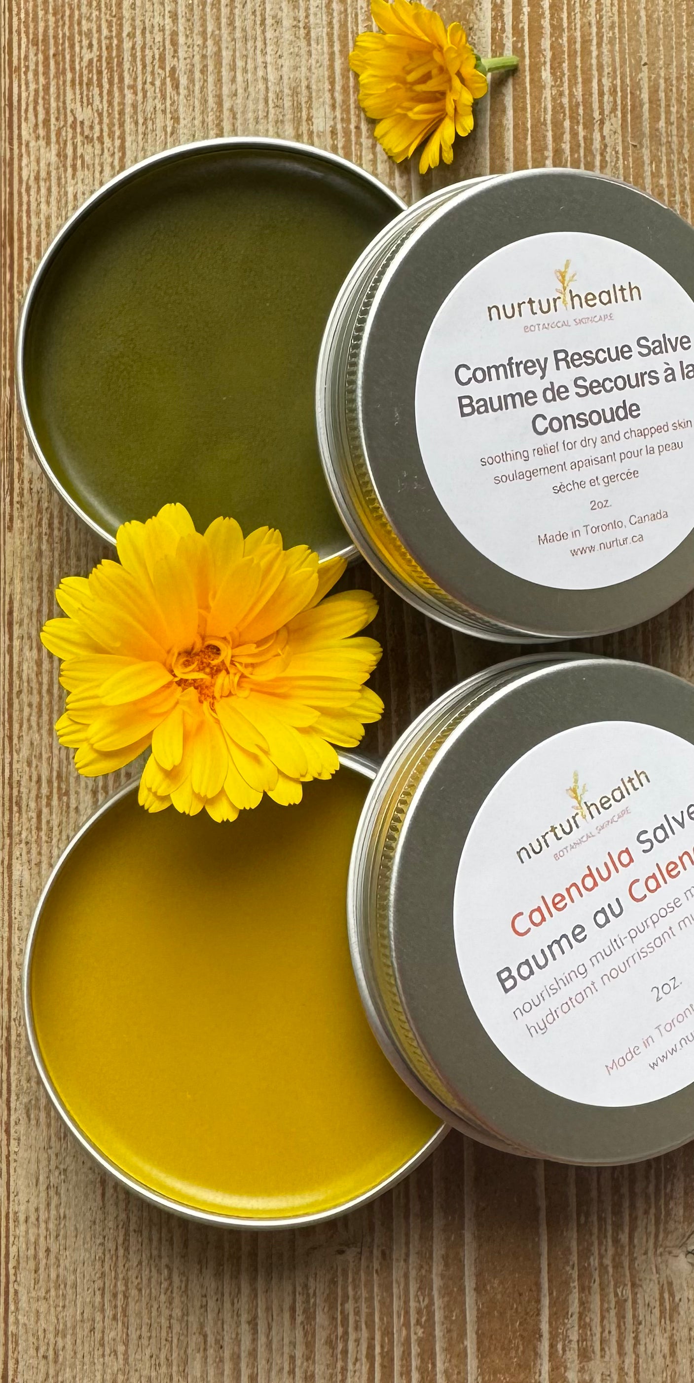 Herbal Salve Duo Set