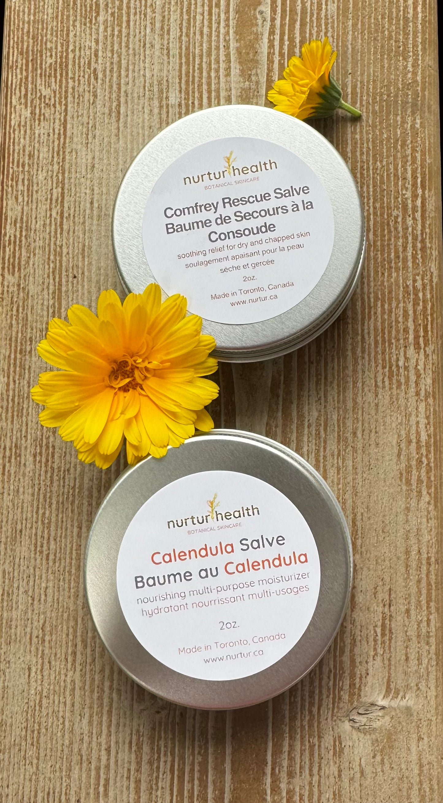 Herbal Salve Duo Set